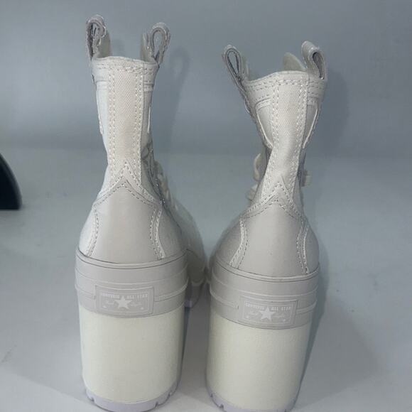 New Woman’s Converse Chuck 70 De Luxe Heel Western Hi Platform Sneaker 10.5 Vid - Picture 4 of 16